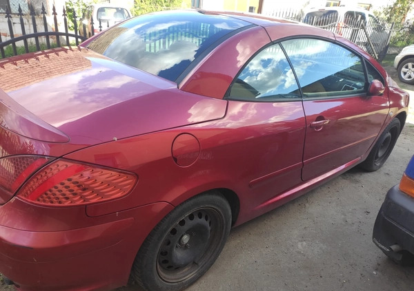 Peugeot 307 CC cena 3700 przebieg: 287474, rok produkcji 2005 z Rzepin małe 211